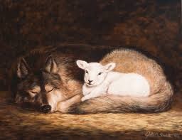 advent 2 wolf en lam