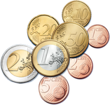 euro coins