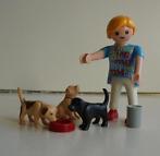 playmobil vrouw hondjes