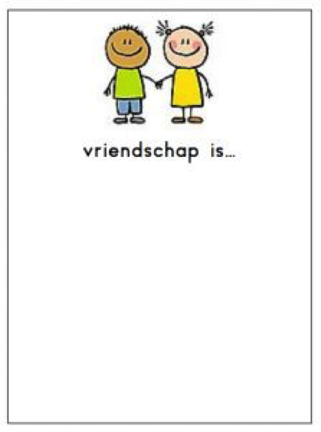 vriendschap is