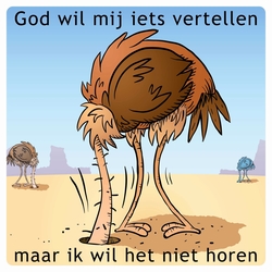 niet willen horen