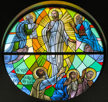 transfiguratie glas in lood